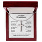 To My Grandson |  Stainless Steel Cross Necklace | Someday when the pages of my life end, I know you will be one of the most Beautiful Chapters.