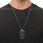 To My Son from Dad | Dog Tag Military Necklace