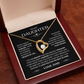 To My Daughter Forever Love Necklace From Dad – Meaningful Daughter Gift