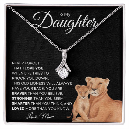 Alluring Beauty Necklace | To My Daughter from Mom