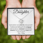 To My Daughter from Mom | Love Knot Necklace