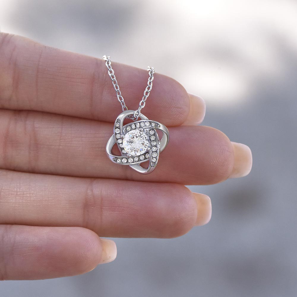 [Almost Sold Out] To My Soulmate | | My Love & Best Friend | Love Knot Necklace