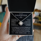 To Our Daughter Love Knot Necklace From Mom & Dad