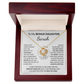 Personalized Bonus Daughter Necklace Gift | Stepdaughter Love Knot Jewelry