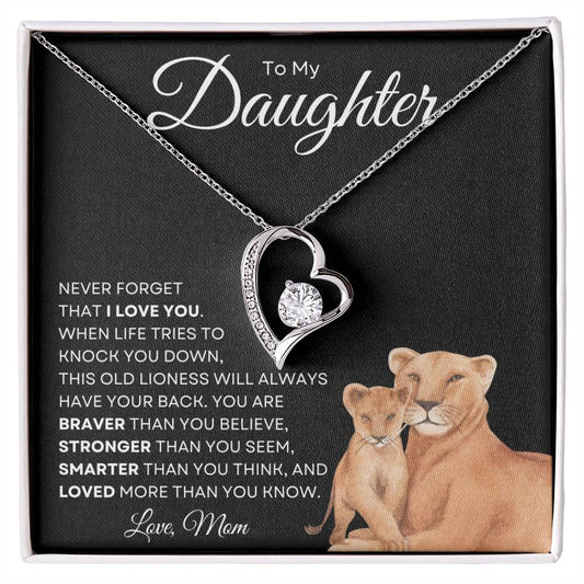 Forever Love Necklace - Mom's Gift to Her Daughter!