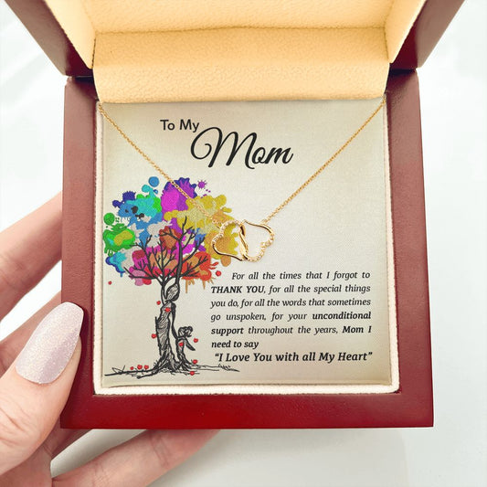 To My Mom | Thank You For All The Special Things | Everlasting Love Necklace