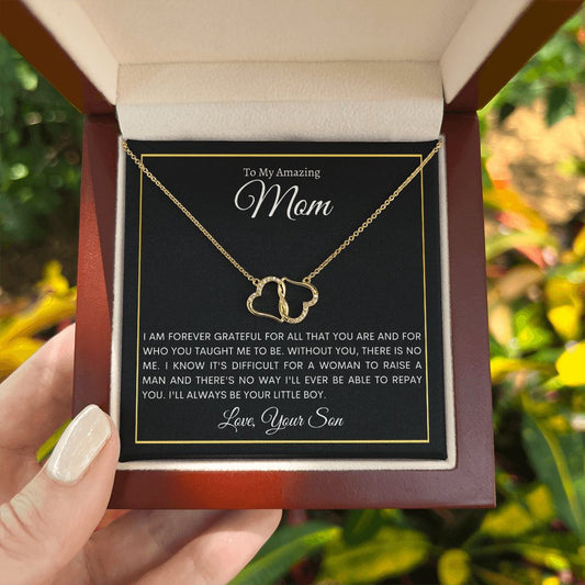 To Mom | Everlasting Love Necklace | I am forever grateful.
