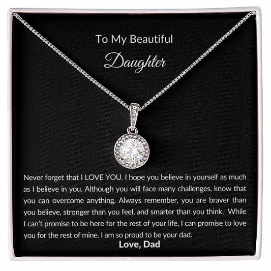 To My Daughter from Dad | Eternal Hope Necklace