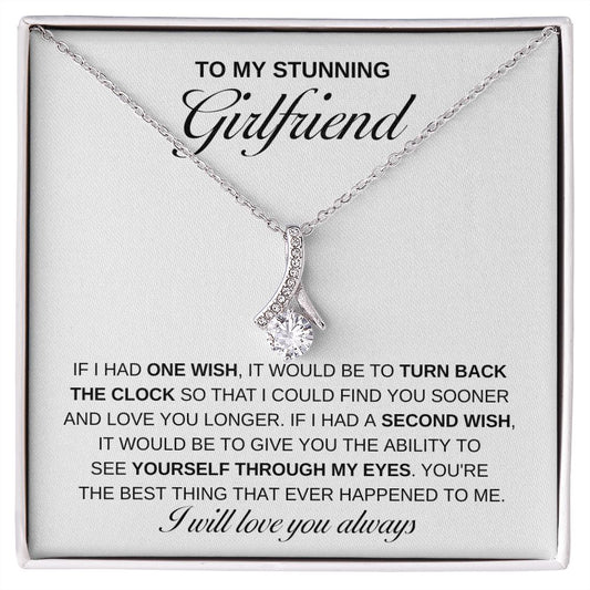 To My Stunning Girlfriend | Alluring Beauty Necklace