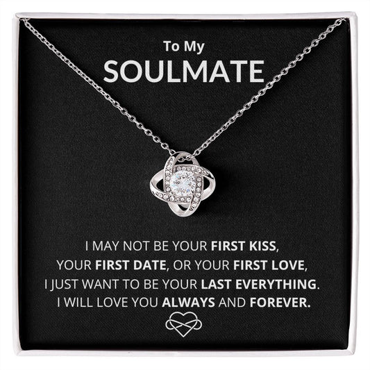 [ALMOST SOLD OUT] To My Soulmate |  Love Knot Necklace