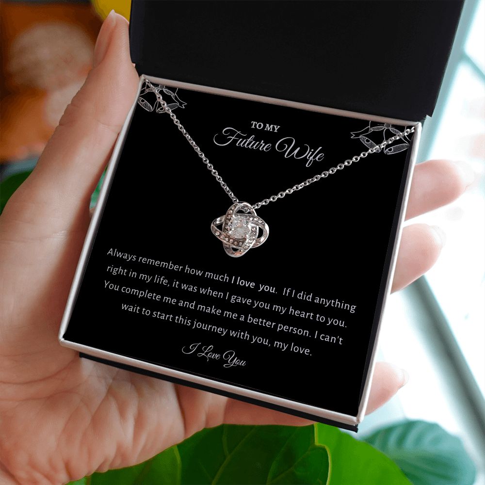 To My Future Wife | Love Knot Necklace