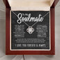 [Almost Sold Out] To My Soulmate | | My Love & Best Friend | Love Knot Necklace